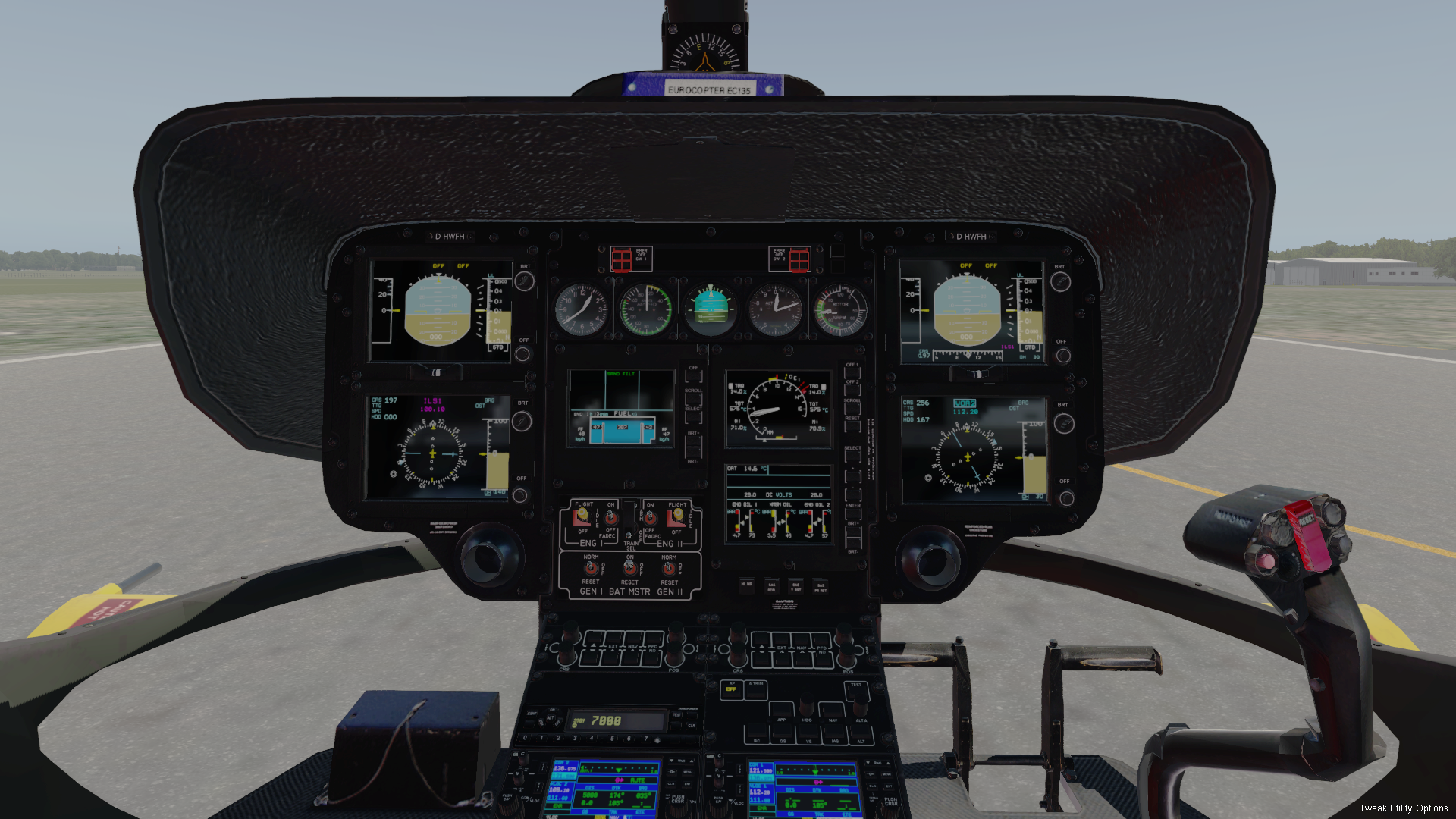 EC 135 V5 mit Full Glass Cockpit (FCDS)